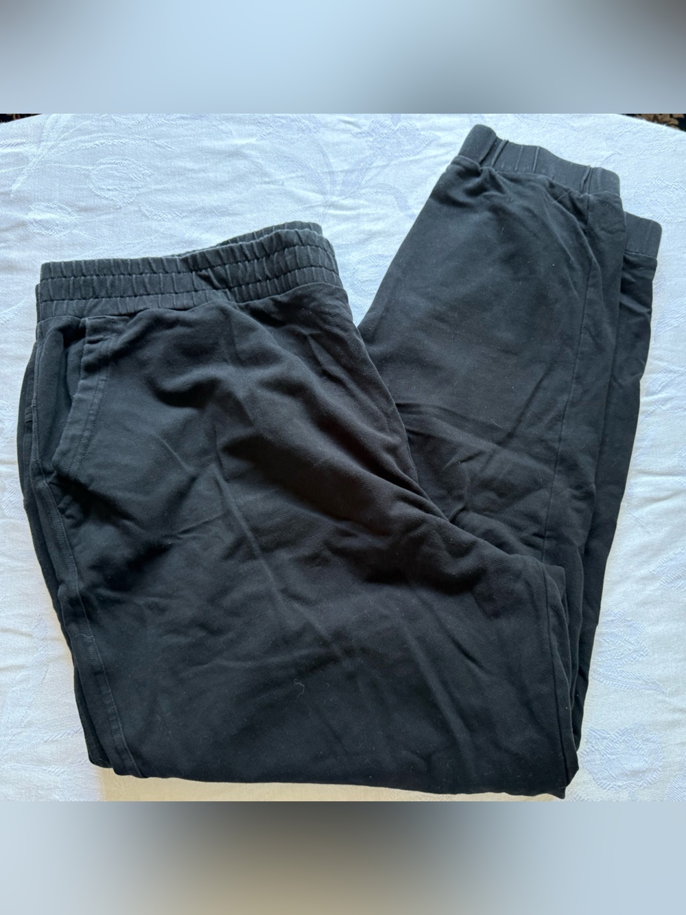 32 Degrees black cotton joggers